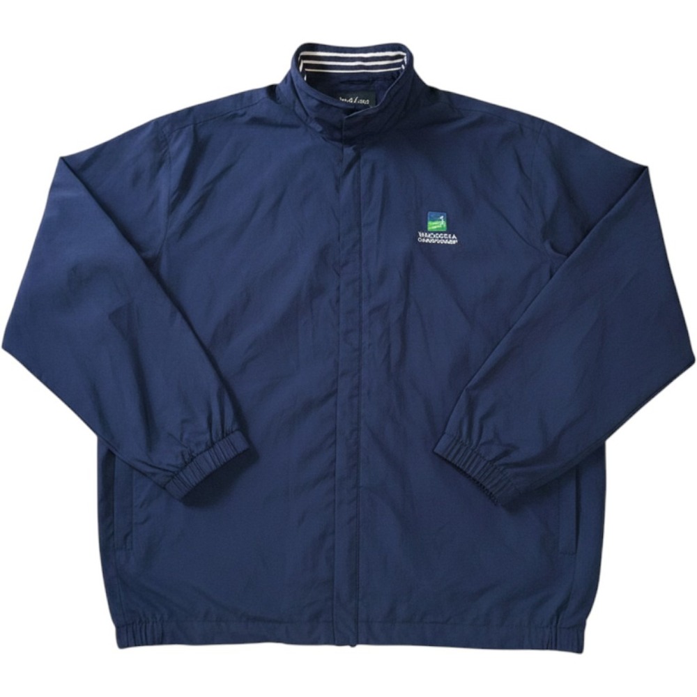 VTG Polo Golf Ralph Lauren Wachovia Championship Windbreaker Jacket Large Navy